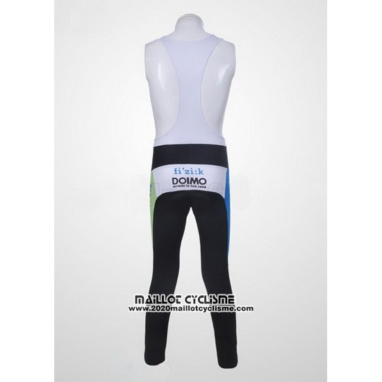 2011 Maillot Ciclismo Liquigas Cannondale Blanc et Vert Manches Longues et Cuissard